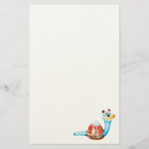 SMILE GLASS SNIGEL BREVPAPPER