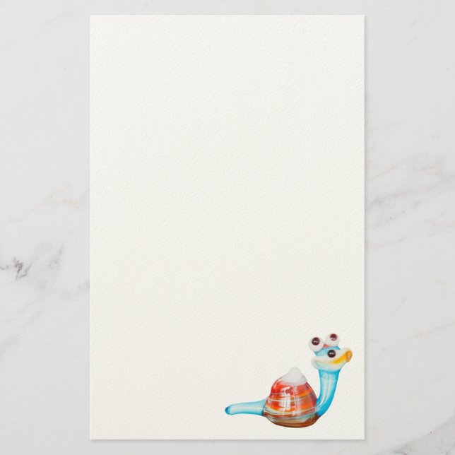 SMILE GLASS SNIGEL BREVPAPPER (Framsida)