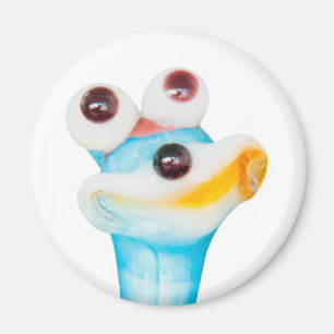 SMILE GLASS SNIGEL MAGNET