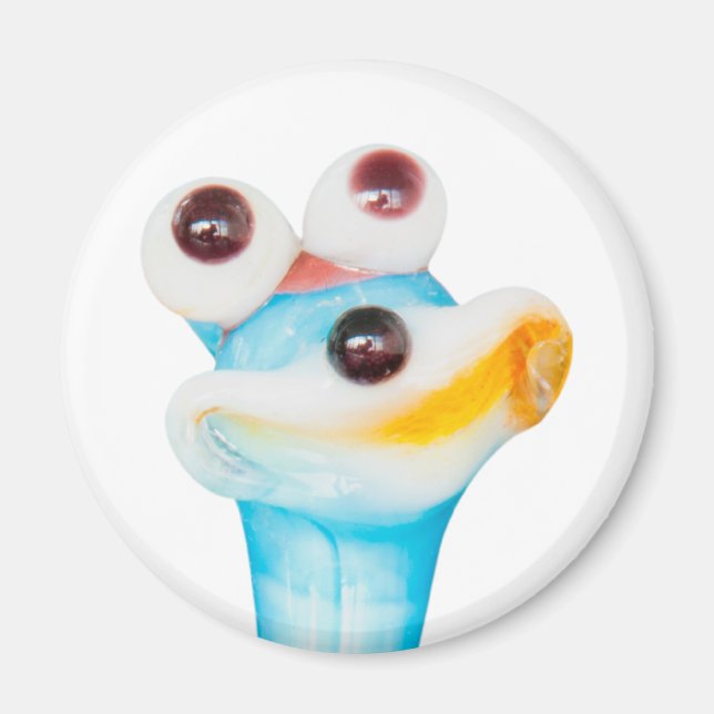 SMILE GLASS SNIGEL MAGNET (Framsidan)