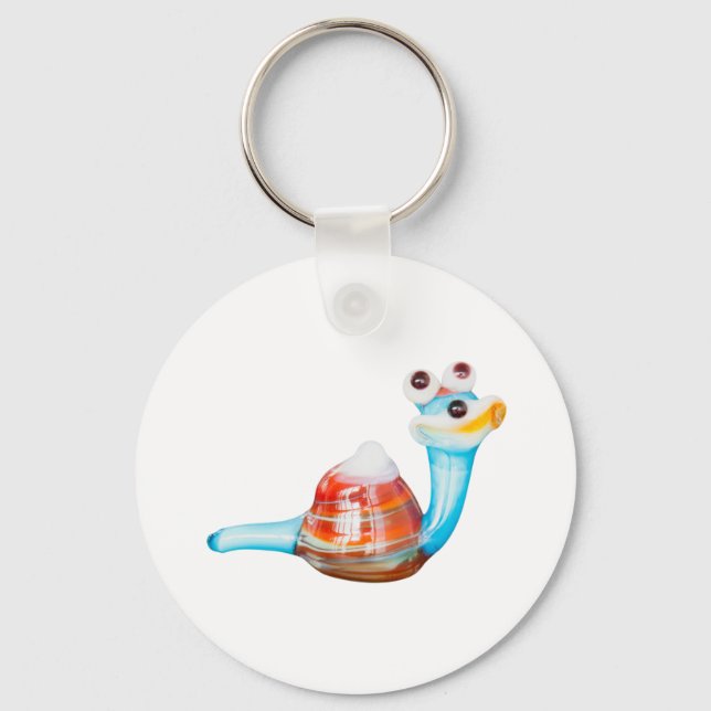 SMILE GLASS SNIGEL NYCKELRING (Framsida)