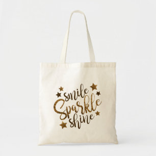 Smile Gnistra Shine Tote Bag Tygkasse