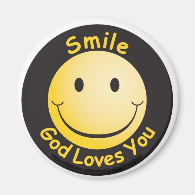 Smile God Kärlek You Magnet (Framsidan)