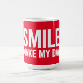 SMILE gör min dag Kaffemugg