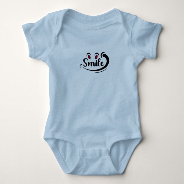 Smile Grafik Barn T-Shirt (Framsida)