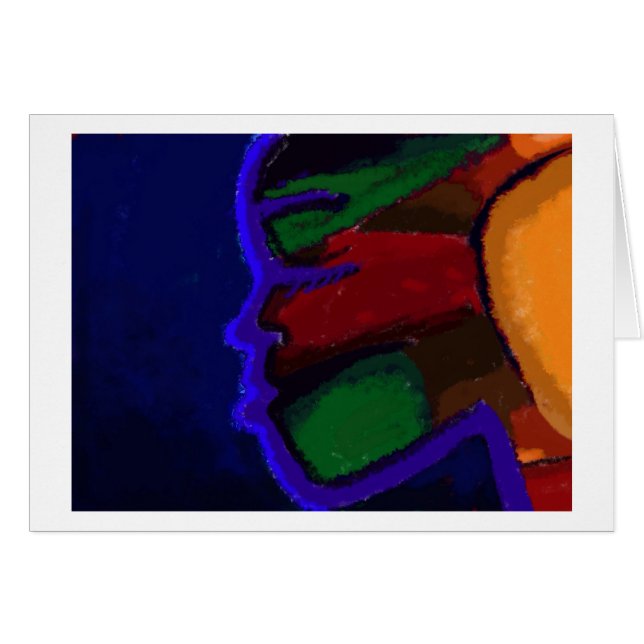 Smile Hälsningskort (Framsidan Horizontal)