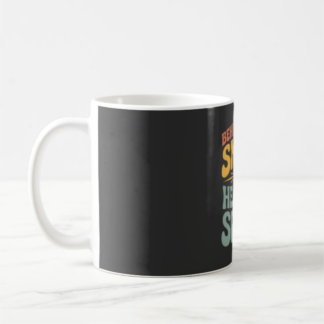 Smile Healthy Spine Chiropractor-offertdesign Kaffemugg (Vänster)