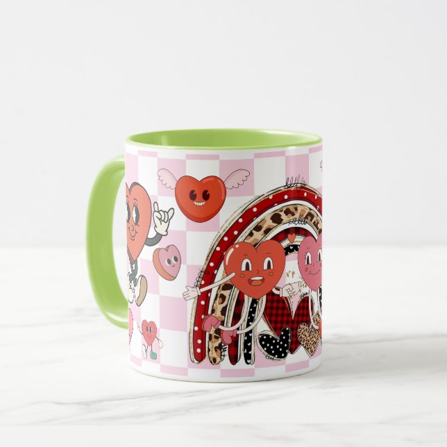 smile hjärta mugg (Framsida vänster)