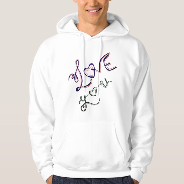 smile hoodie (Framsida)