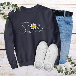 Smile Hoodie with Smiling Daisy T Shirt