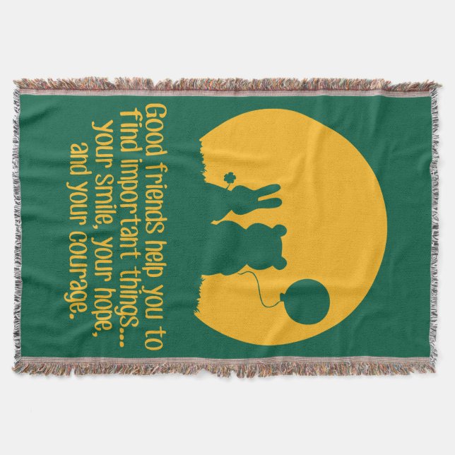 Smile, hope, courage filt (Framsidan)