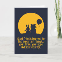 Smile, hope, courage