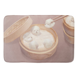 Smile Hund - Xiao Long Bao Delight Badrumsmatta