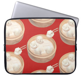 Smile Hund - Xiao Long Bao Delight Laptop Fodral