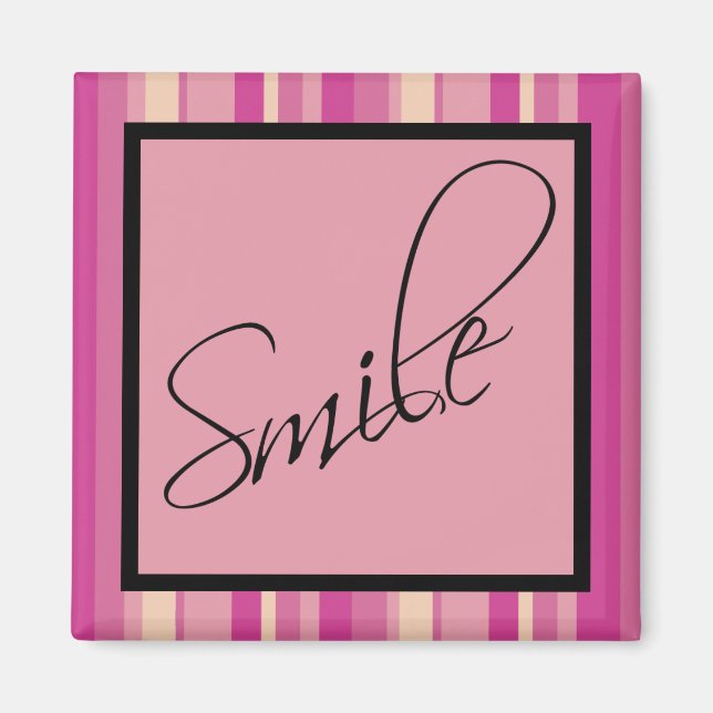 Smile inspirationsmagnet magnet (Framsidan)