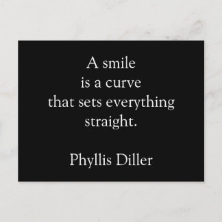 Smile - inspirerande vykort