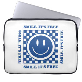 Smile It's Free Laptop Fodral
