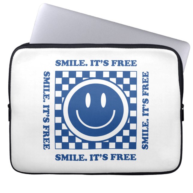 Smile It's Free Laptop Fodral (Framsidan)