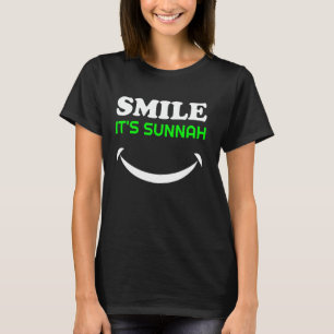 Smile its Sunnah - Islamisk inspirationskampanj T Shirt