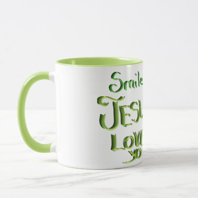 Smile-JESUS KÄRLEK DU MUGG (Vänster)