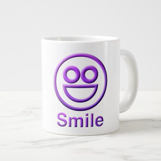 Smile Jumbo Gift Mugg (Framsida höger)