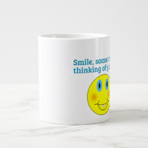 Smile - Jumbo Mugg