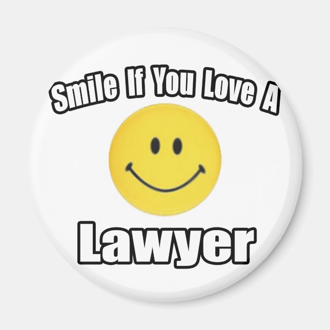 Smile...Kärlek a Lawyer Magnet (Framsidan)