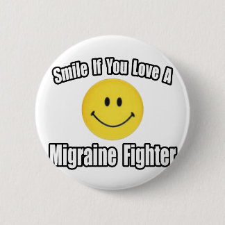 Smile...Kärlek a Migraine Fighter Knapp