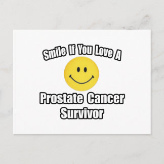 Smile...Kärlek a Prostate Cancer Survivor Vykort