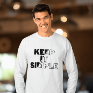 "Smile Keeper: Graphic Tee" T Shirt