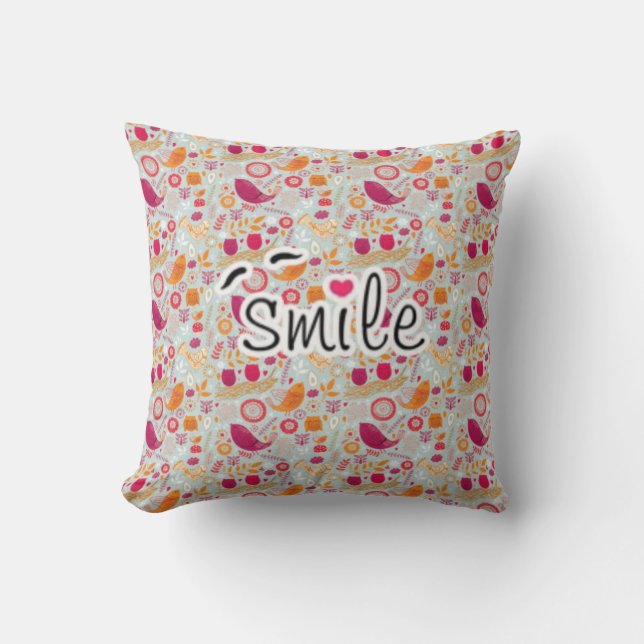 Smile kudde (Framsida)