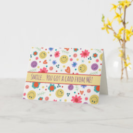 Smile Lycklig Cute Roligt Inspiritivity Hearwers F Kort