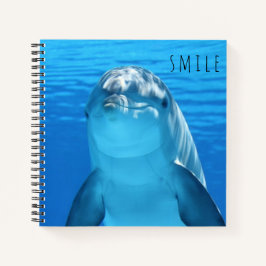 Smile Lycklig Dolphin Cute Blue