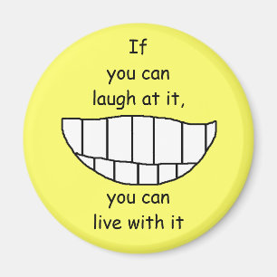SMILE! - magnet - Anpassad