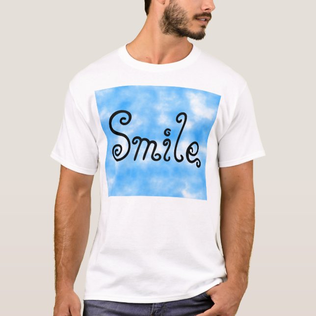 Smile-manar-shirt Tee (Framsida)