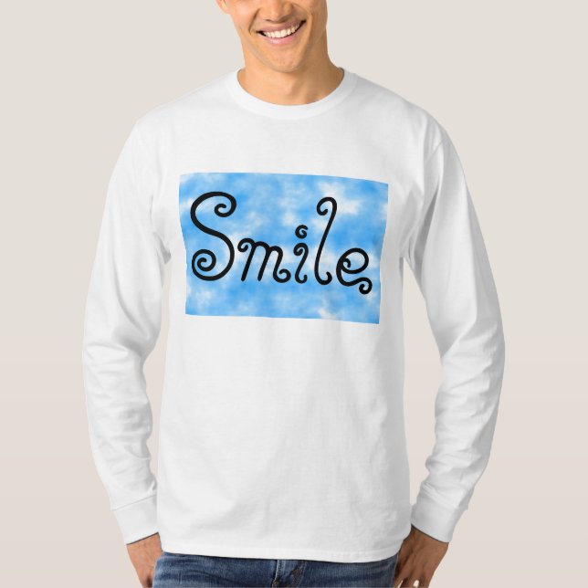Smile-manar-shirt Tee Shirt (Framsida)