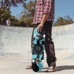 Smile Melt - Blue and Black Mini Skateboard Bräda 18,5 Cm<br><div class="desc">Smile Melt Blue och Black Skateboard</div>