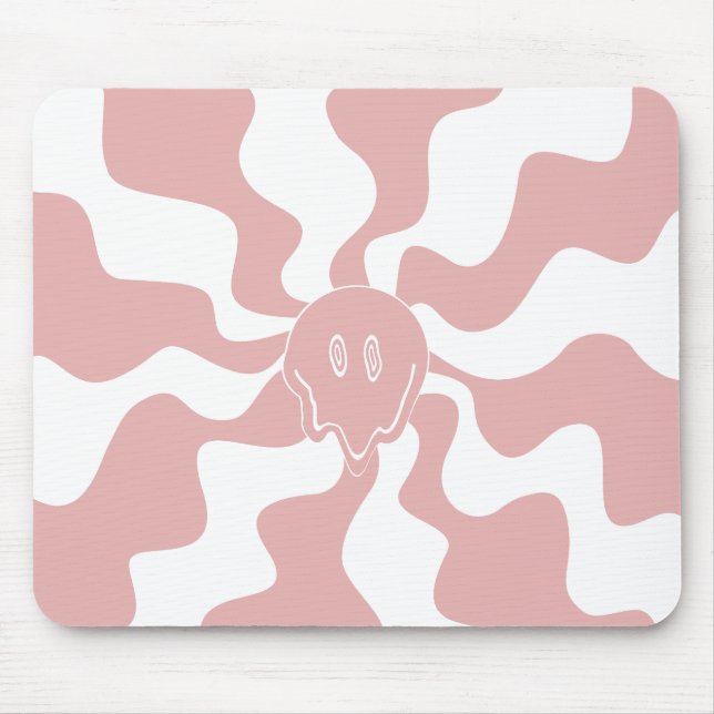 Smile Melt in Rosa & White Musmatta (Framsidan)