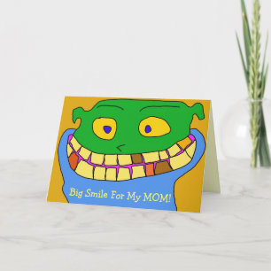 Smile Mors dag Card! Kort