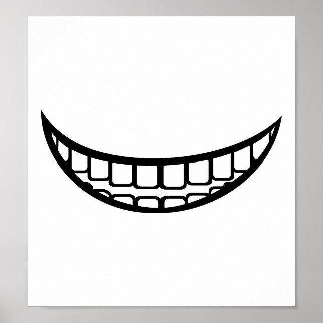 Smile mouth poster (Framsidan)