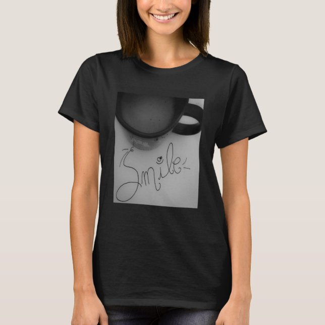 Smile Mugg T Shirt (Framsida)