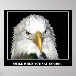 SMILE NÄR DU SÄGER INFIDEL POSTER