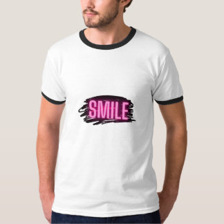 Smile Neon Text Herr Tröja