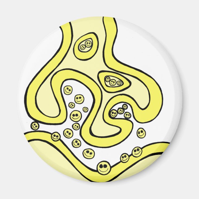 Smile Neurotransmitters Magnet (Framsidan)