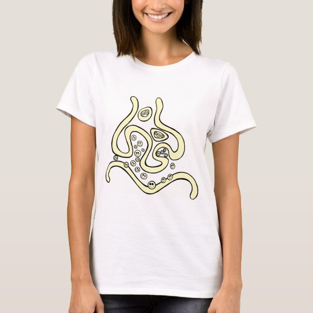 Smile Neurotransmitters Tee Shirt (Framsida)