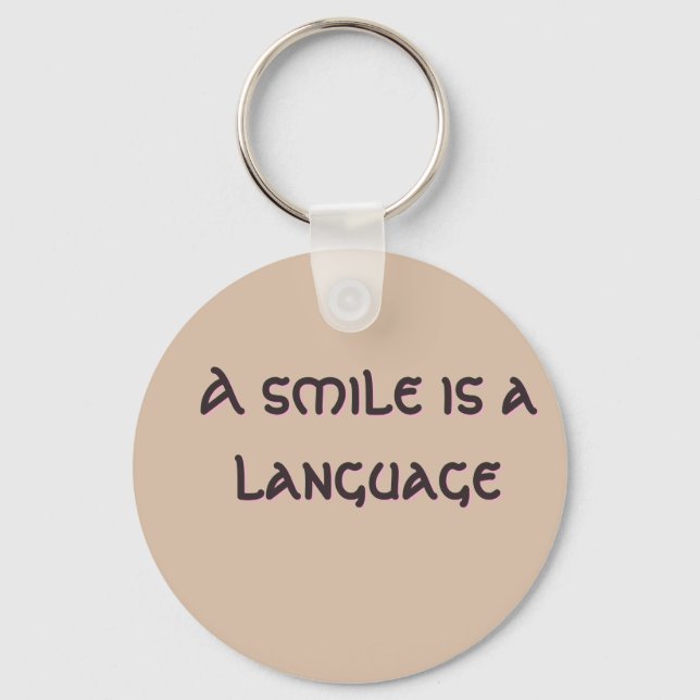 Smile Nyckelring (Framsida)