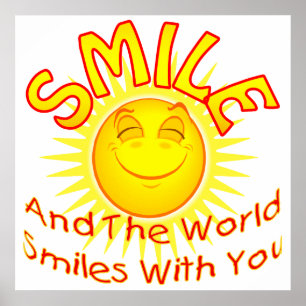 Smile och World Smiles med dig (2) Poster