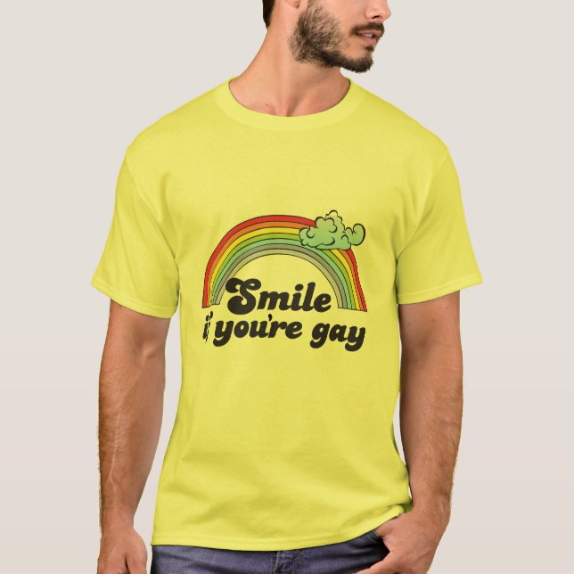 SMILE OM DU ÄR BRA T-SHIRT (Framsida)