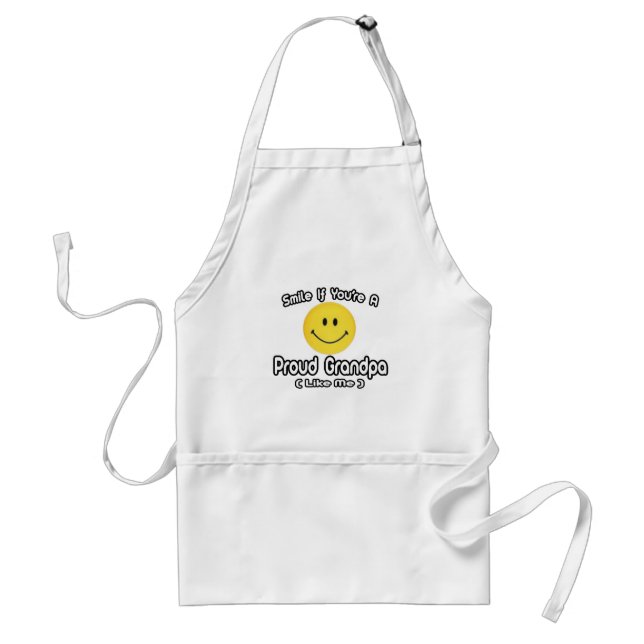 Smile om du är en proud morfar (som jag) förkläde (Framsidan)