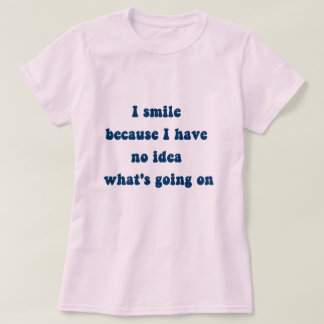 Smile på T-Shirt